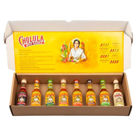 Variety Pack, 8-Count (Extra Hot, Green Pepper, Chili Lime, Chili Garlic, Chipotle, Sweet Habanero, Reserva, Original)